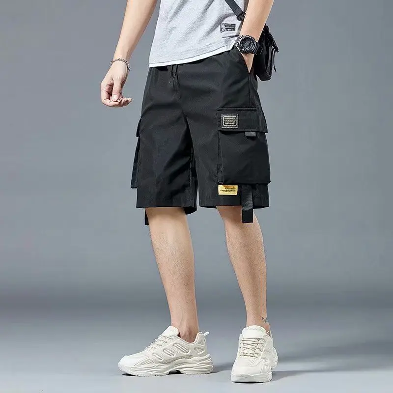 New Summer Fashionable Outdoor Sports Breathable Multi-pocket Cargo Shorts Men's Casual Loose Plus Size High Quality Shorts