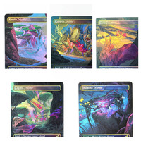 Foil/Holo IKO TCG Magical proxy Cards Game Top Quality Proxy Playing Cards triome Board Game Trading Cards Proxy