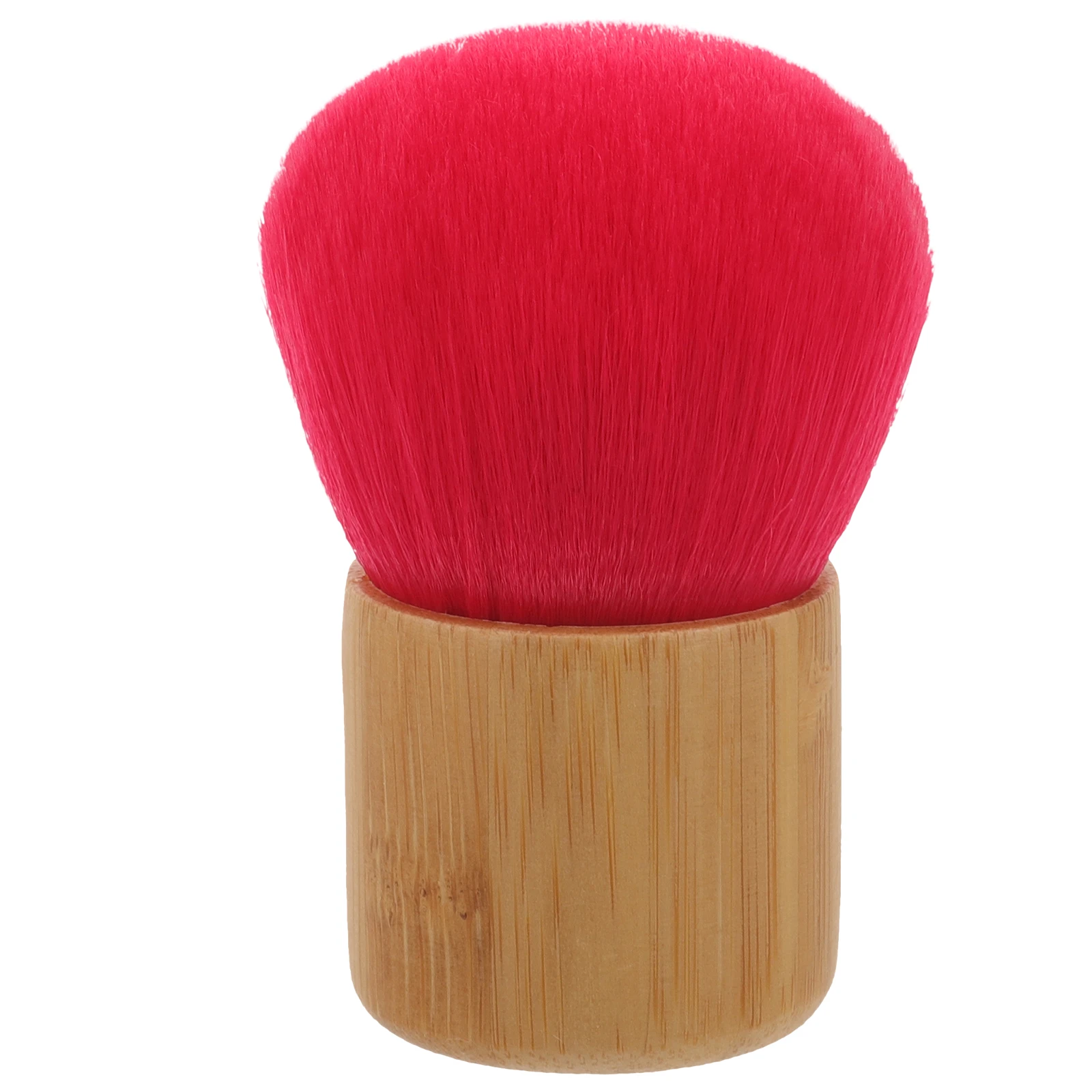 Pincel de pó de design exclusivo para rosto, pó solto, blush, tamanho de viagem, fibra artificial, ferramenta de maquiagem, presente