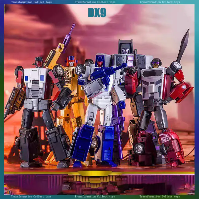 

In Stock Transformation DX9 Menasor Motormaster Dragstrip Dead End Breakdown WILDRIDER DX9 MP Ratio Action Figure Robot Toys
