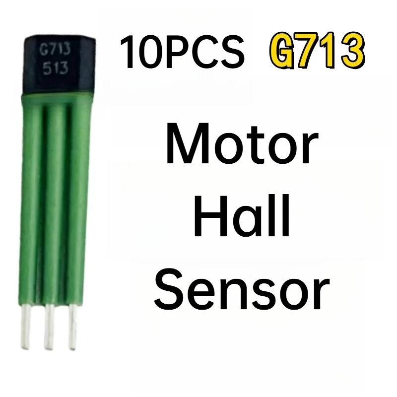 10PCS AH60 S41H G713 G715 Y3141 Hall Effect Sensor Motor Hall Sensor For Electric Motorcycle E‑Bike Scooter Motor Repair Parts