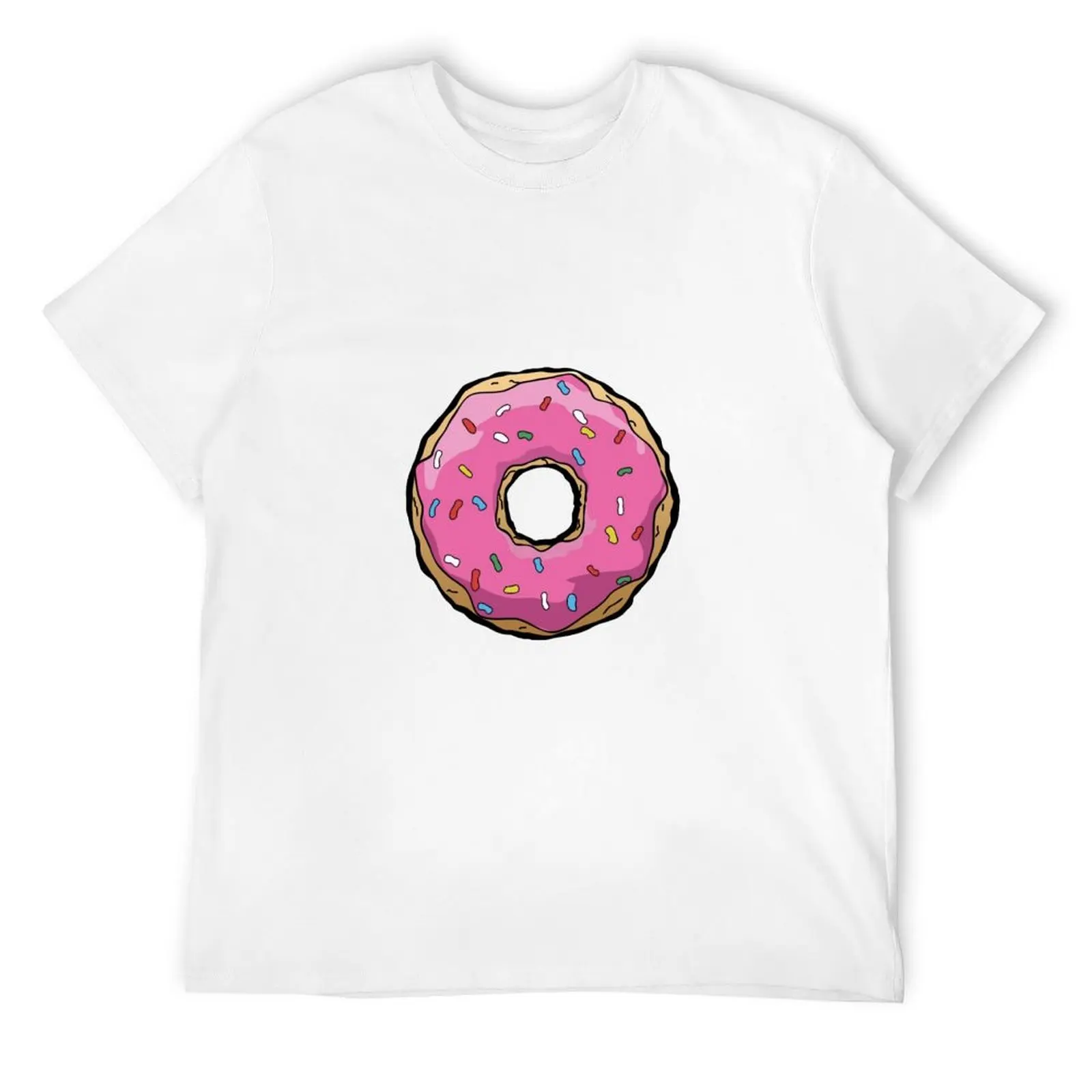 

Simpsons Donut T-Shirt plain funny shirt cotton boys animal print vintage clothes heavyweight t shirts for men