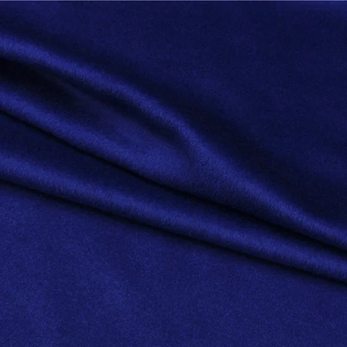 Deep blue wool fabric cashmere fabric 680g/meter middle thickness warm,WF227