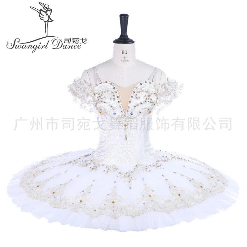 Sleeping Beauty Professional Ballet Tutu Dress Costume Women La sylphide peach pink performance stage costume BT9259