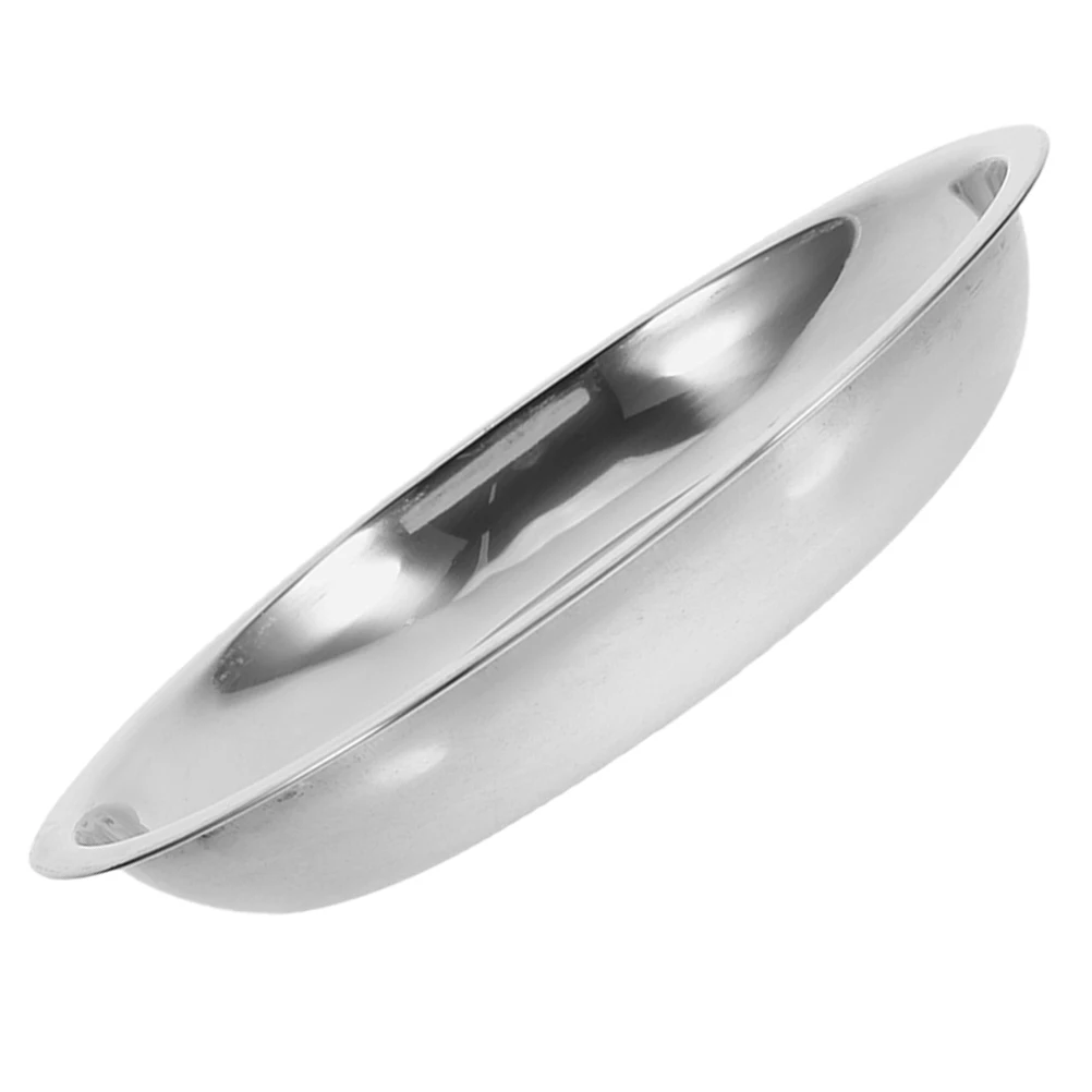 

Stainless Steel Cat Bowl Dog Water Feeder Safe Shallow Design Pet Bowls for Small Dogs Outdoor Use Food Dish