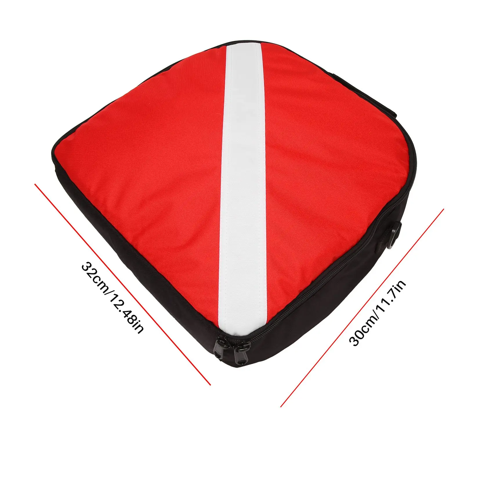 

A69P-Portable Durable Nylon Dive Flag Scuba Diving Protective Regulator Bag With Zipper Carry Handle