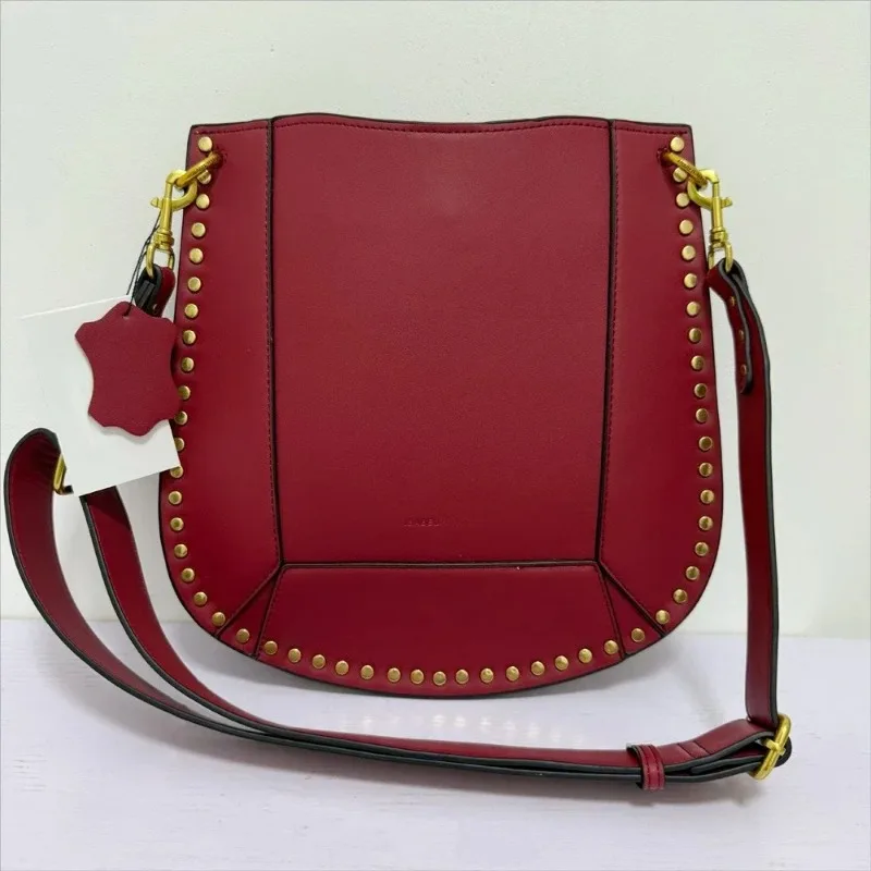 كيس à bandoulière noir riveté pour femmes، حمالات صدر sac sous les، تصميم de luxe retrro pour dames، مجموعة جديدة 2025 #4