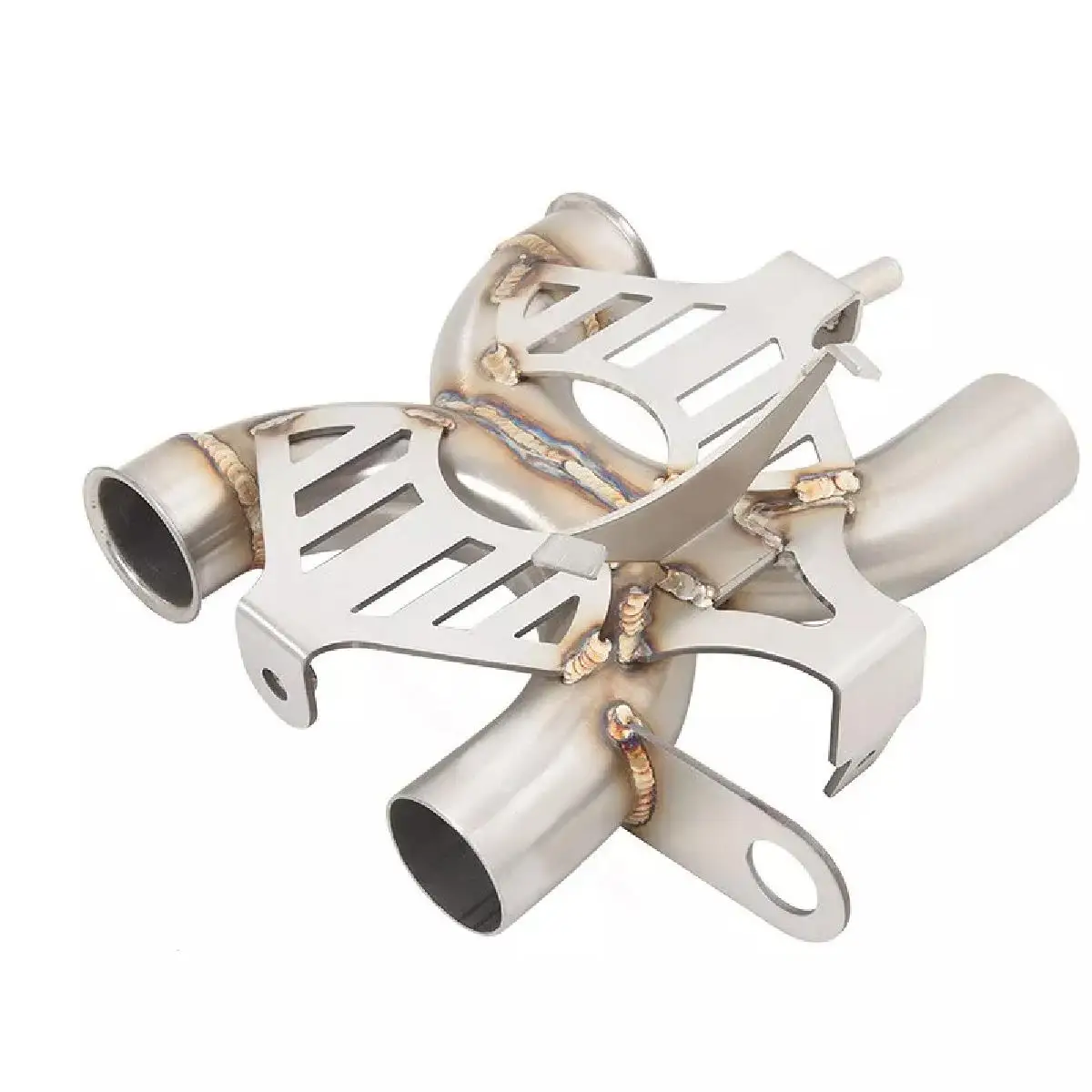 

T2202417 выхлопная система мотоцикла Mid Connect X-Pipe Catalyst Box в сборе для Trumph Bneville Speed Twin Speed Cub