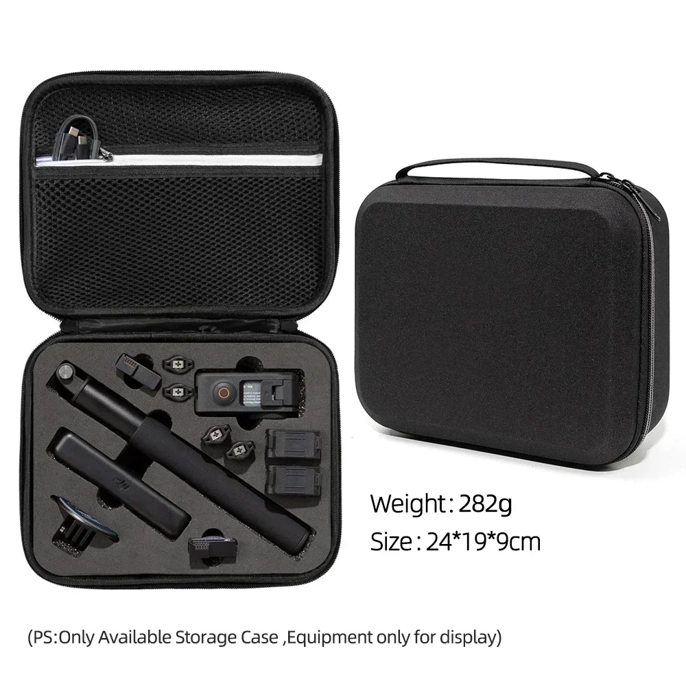 Handbag For DJI Action 3/4 Carrying Case Large Capacity Bag Camera Accessory for DJI Osmo Action 4/3 Storage Bag Protective Box