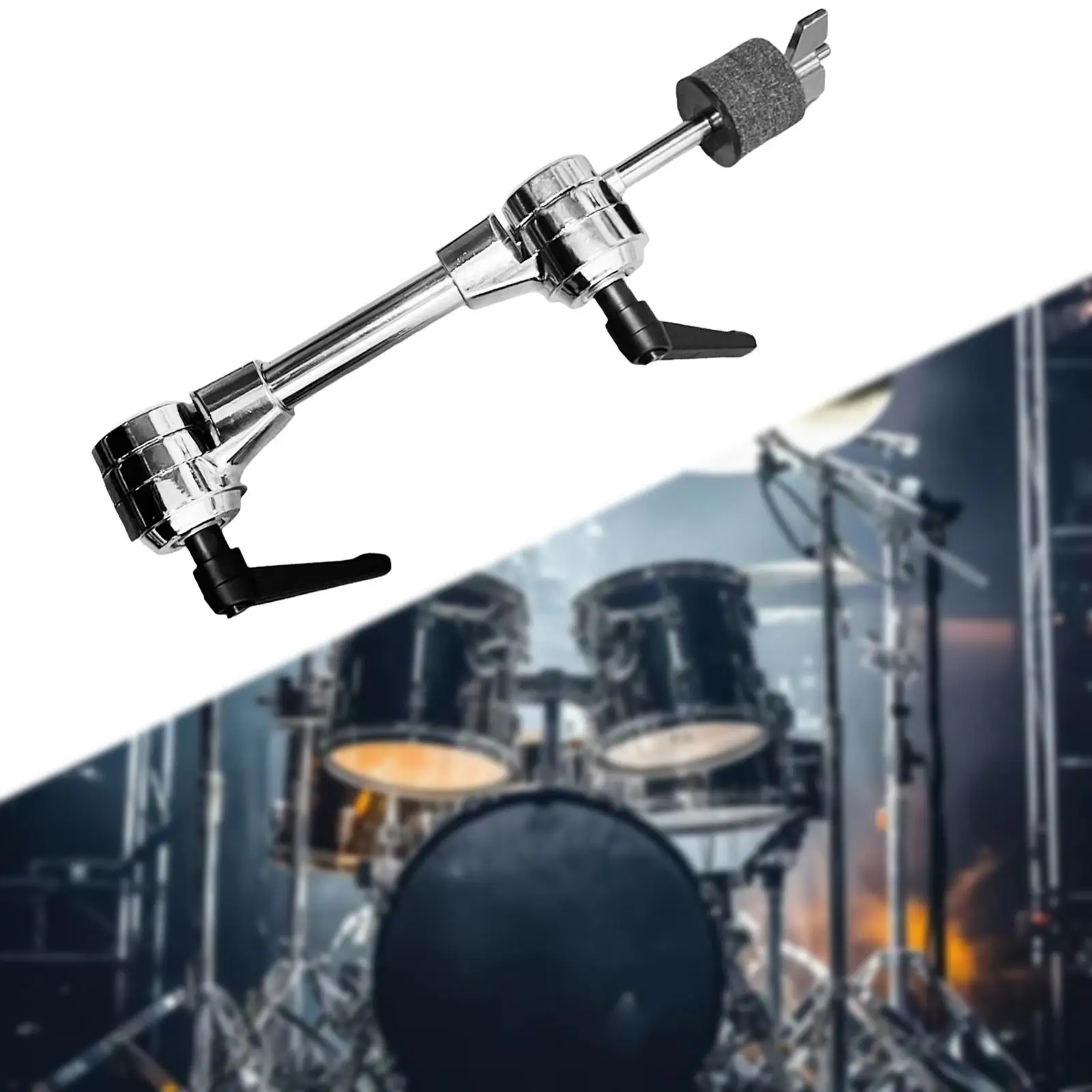 Cymbal Stands Mount Holder Cymbal Attachment Cymbal Mount Clip Percussion Accessory Drum Extension Clamp for Percussion Parts