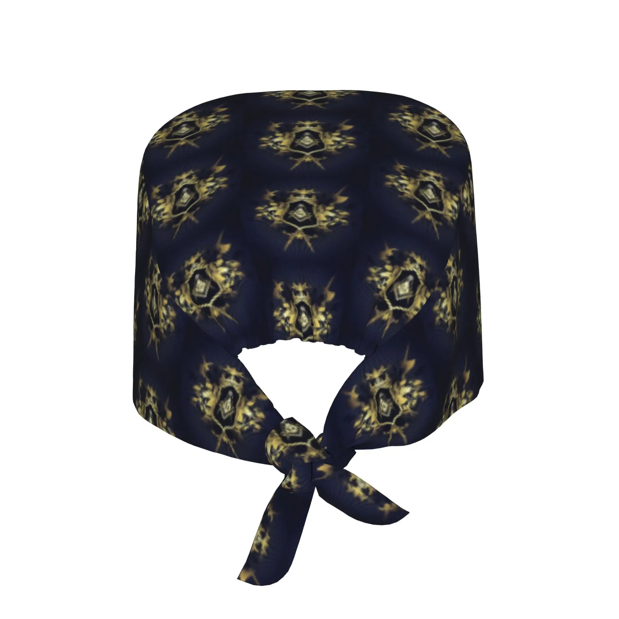 Custom Freemasonry  Cleaning Working Cap Cool Unisex Masonic Mason  Scrub Cap Surgicals Hat Nurse Scrubs Hat Nurse