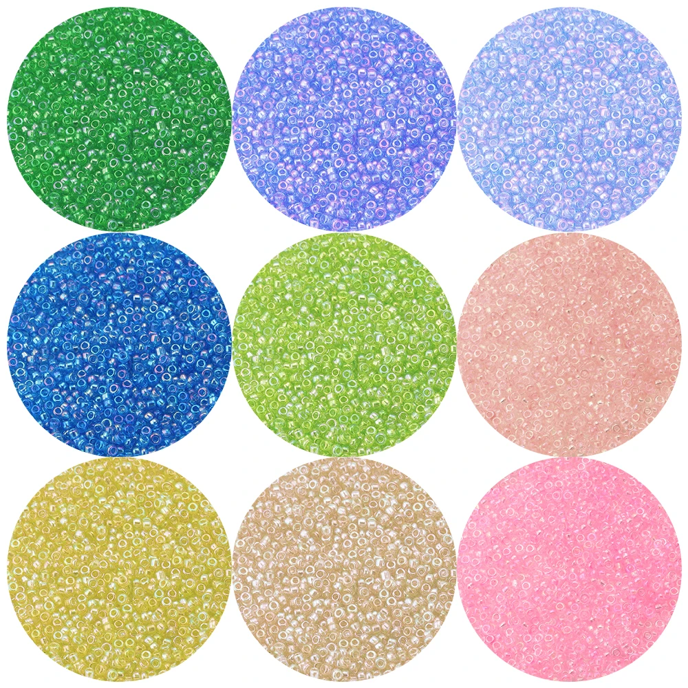 10g/15g/Lot 2mm Beads Czech Glass Seed Beads Small Round Loose Bead for DIY Earrings Bracelet Jewelry Making Accessories