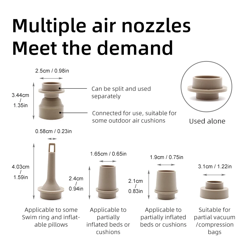 Portable Electric Air Pump – Wireless Inflator & Deflator 3