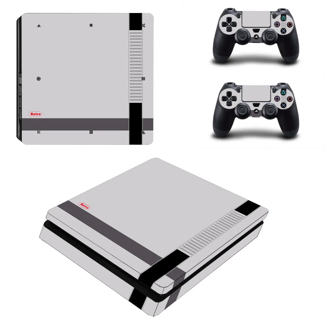 Personalización, Diseño Personalizado, Adhesivos Decorativos para PS4 Slim, Vinilos para Consola PS4 Pro Fat y Control, Cubierta de Vinilo