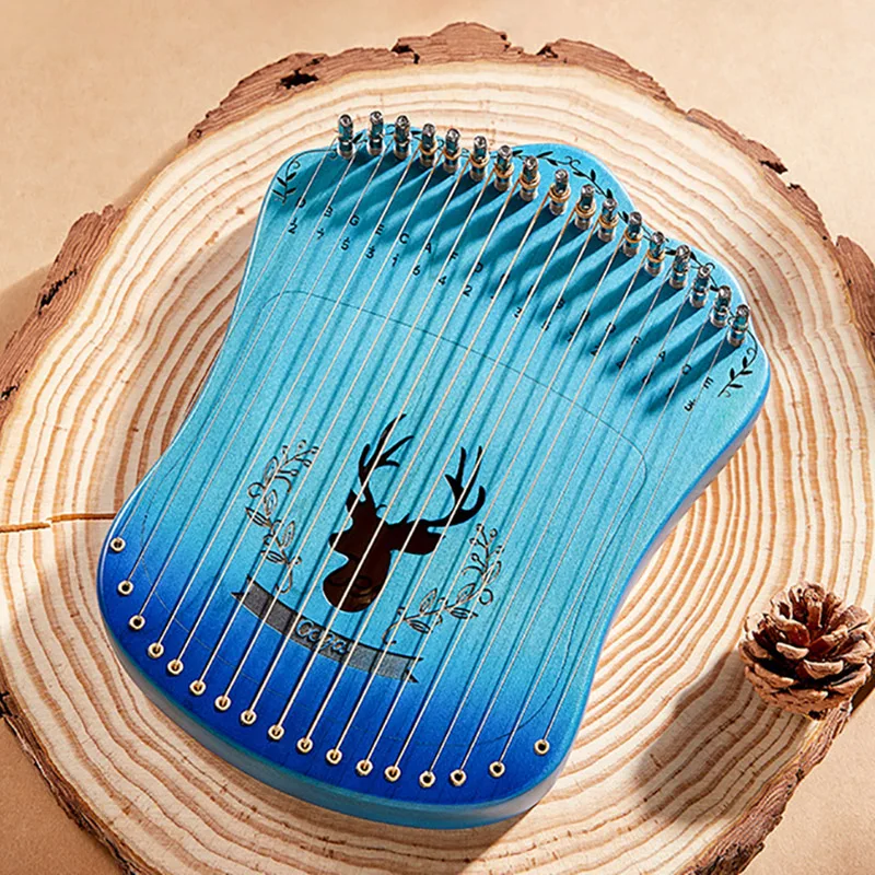 Mini Acrylic Wooden Kalimba for Kids, 17 Keys, 21Keys, Kalimbas, Nails Extention, Music Instruments Set, Children Gift