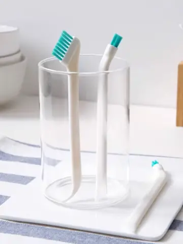 2 Pcs/Set cleaning narrow brush long handle portable gap baby bottle gap cleaning brush household kitchen tool small brush