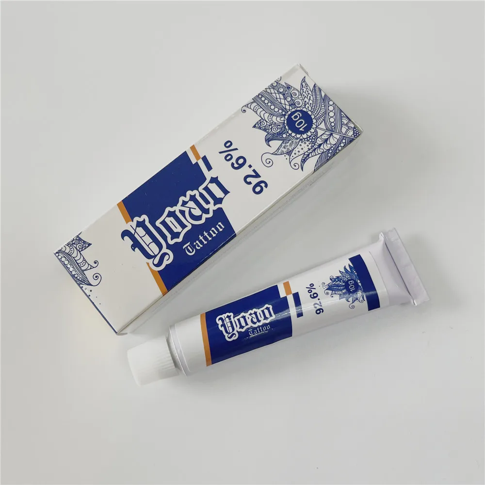 Groothandel Drop 92.6% YOYO Vóór Tattoo Crème voor Semi Permanente Make-Up Piercing Microblading Wenkbrauw Lip 10G