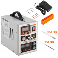 VEVOR Battery Spot Welder 788H Portable Battery Welding Machine with 2 Welding Modes  LED Lighting for 18650 14500 Battery Packs