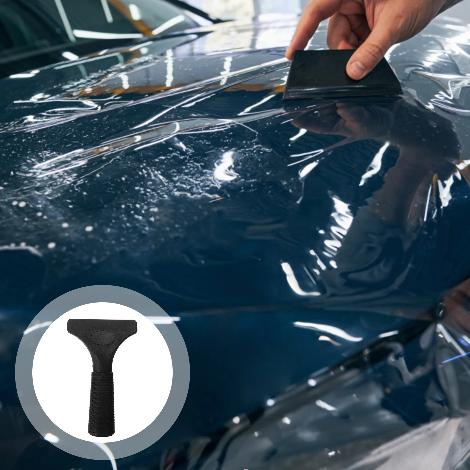 Plastic Film Tool for Cleaning Car Glass Window Tint Squeegee Auto Vinyl Wrap Car Film Vinyl Squeegee Durable Handle