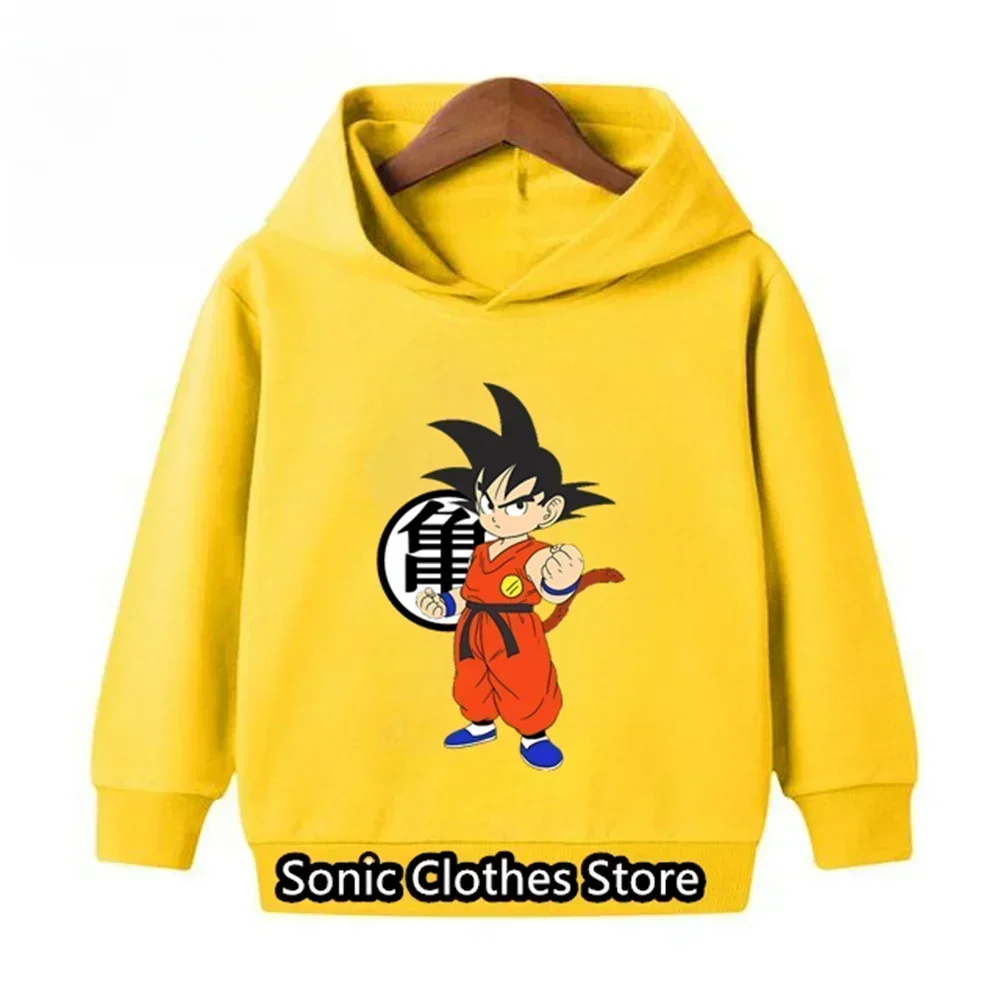 Goku Veget 3D Printing Pullover Fashion Dragon Ball Z Hoodie untuk anak-anak laki-laki dan perempuan Sweatshirt longgar lengan panjang musim semi musim gugur