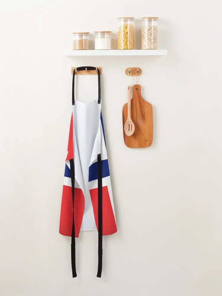 National Flag Of Norway Apron Kitchens Woman Trim Cloth Kitchen Novel Kitchen Accessories Apron