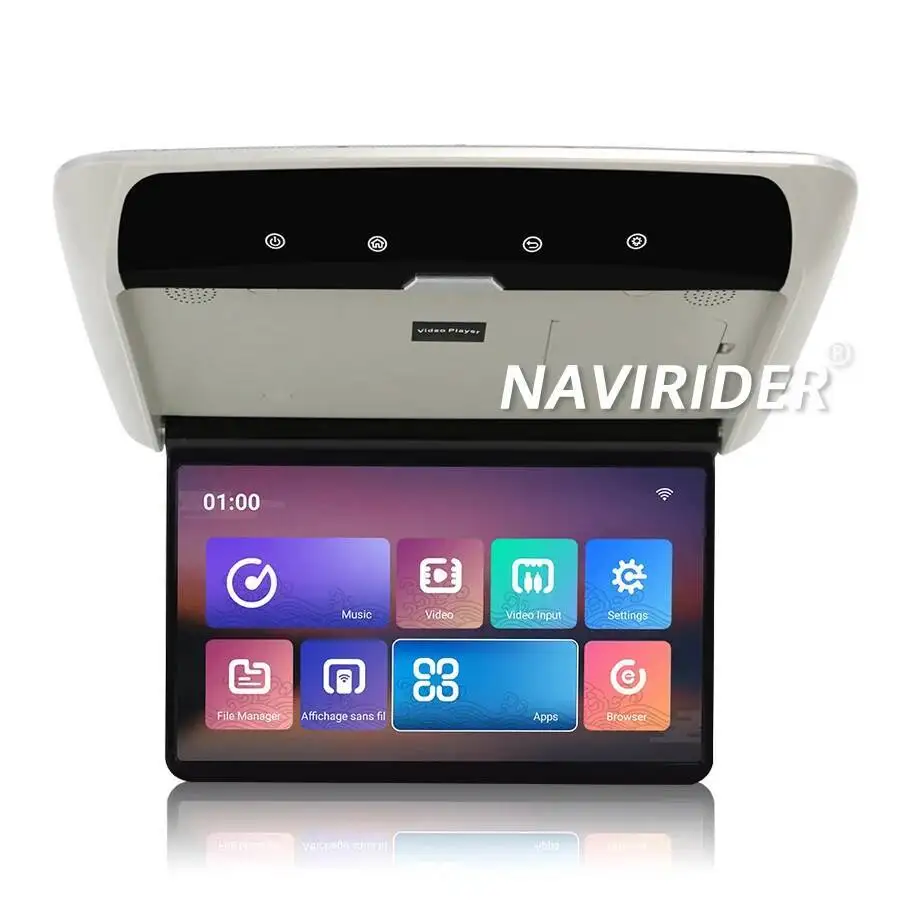 11.6inch /12.2Inch Roof Ceiling Monitor For Universal Car Android 13 Screen Multimedia Video Player 2GB 32GB MP4 WIFI USB HDMI