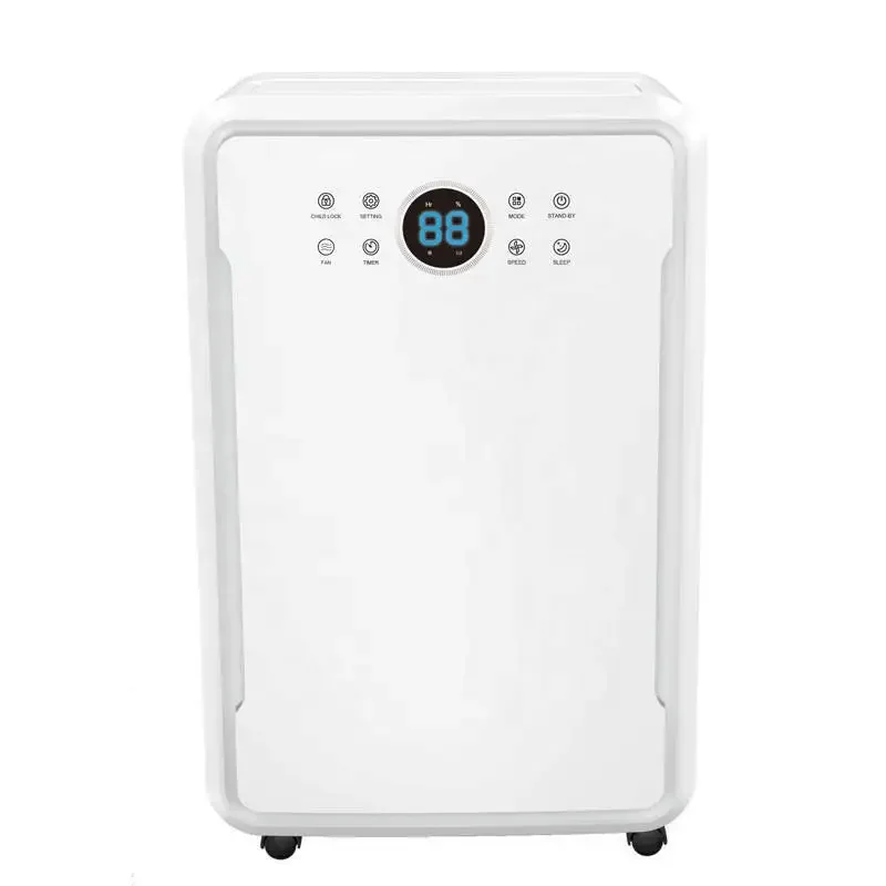 60L Dehumidifier Household Dehumidifier Industrial Mute Moisture Absorption Dryer High Power Villa Dehumidifying Dry Clothes