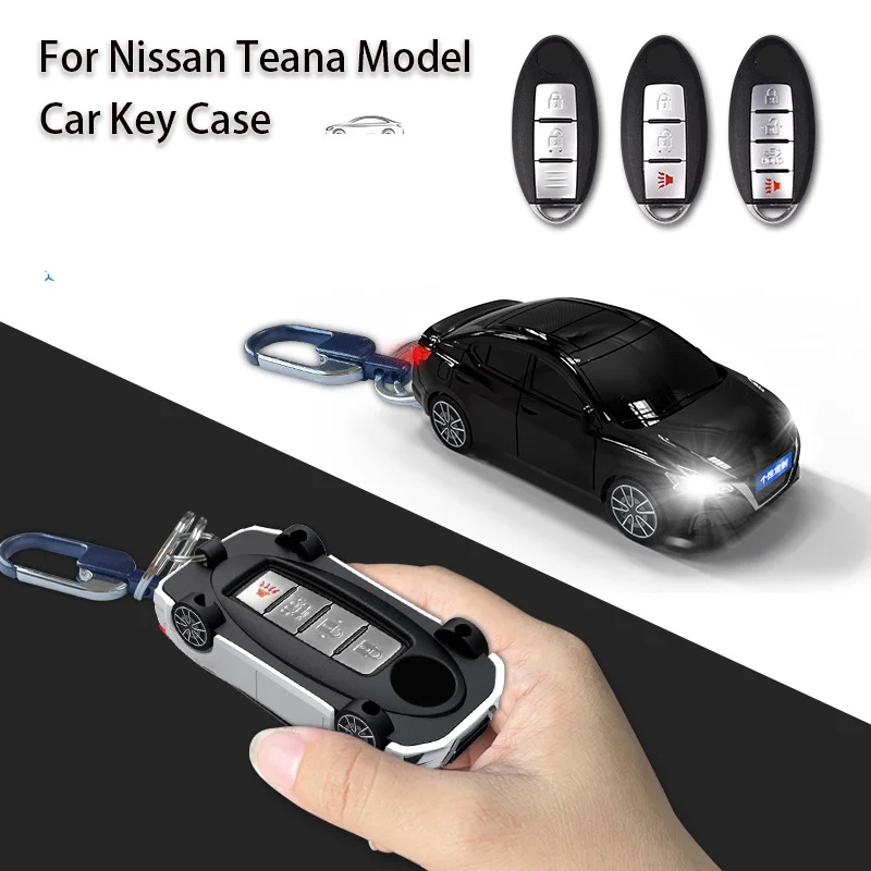 

For Nissan Altima TEANA Car Key Cover Car Model for Leaf Micra Qashqai J10 X Trail T32 Versa Note Patrol Key Cover Accessories