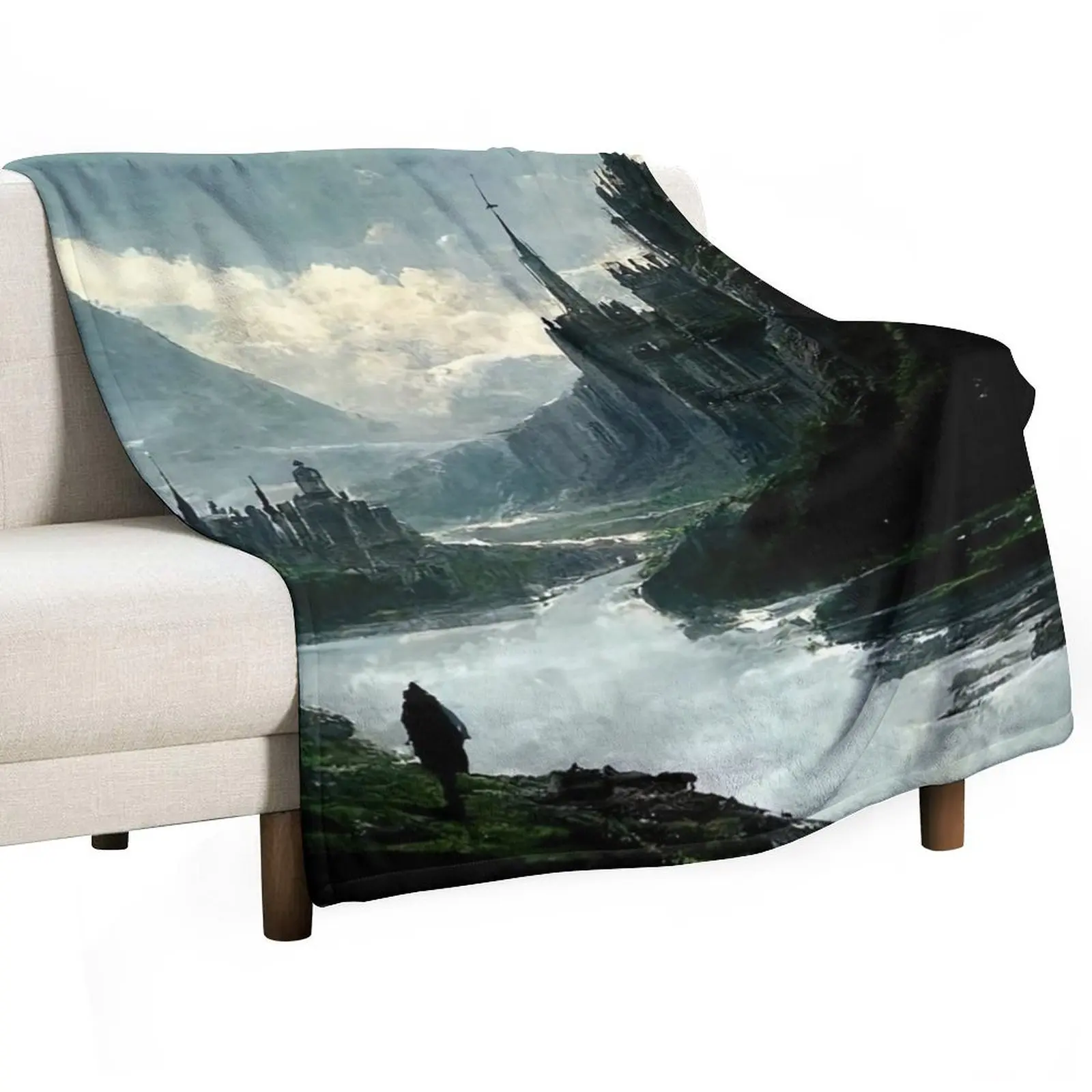 

Nargothrond Throw Blanket Decorative Sofa Weighted Luxury Thicken Personalized Gift Blankets