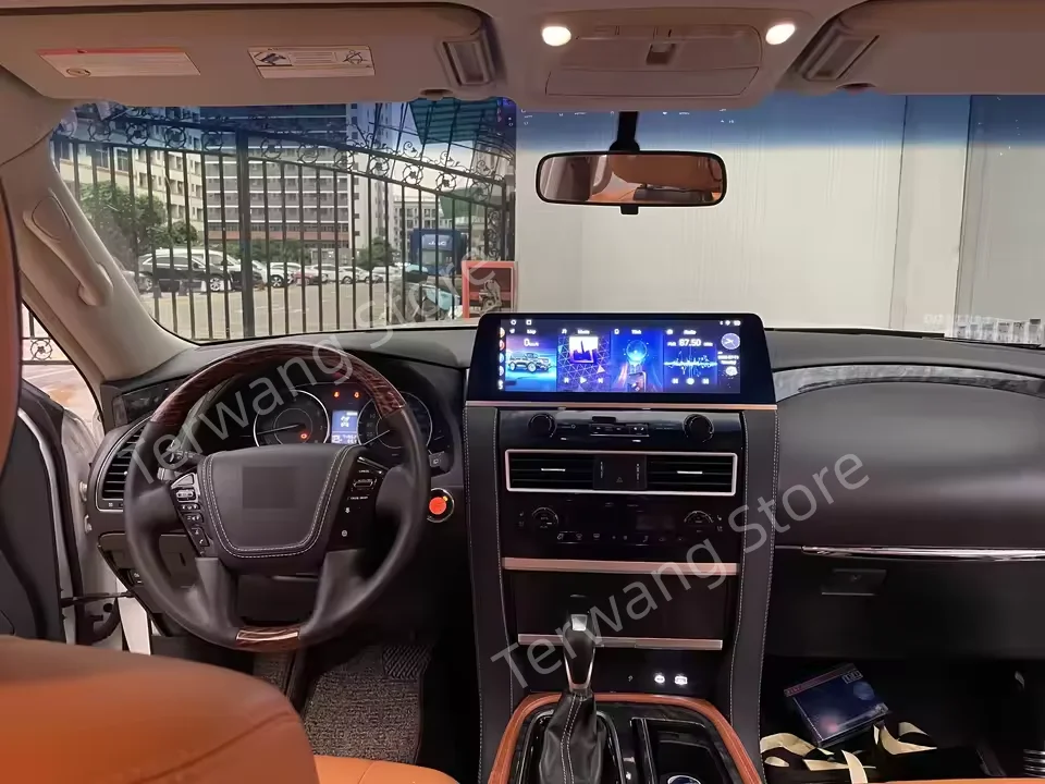 16‘’ Android 13 Auto Car Radio Audio For Nissan Armada 2010-2022 Y62  CarPlay GPS Navigation Stereo Tape Recorder Head Unit