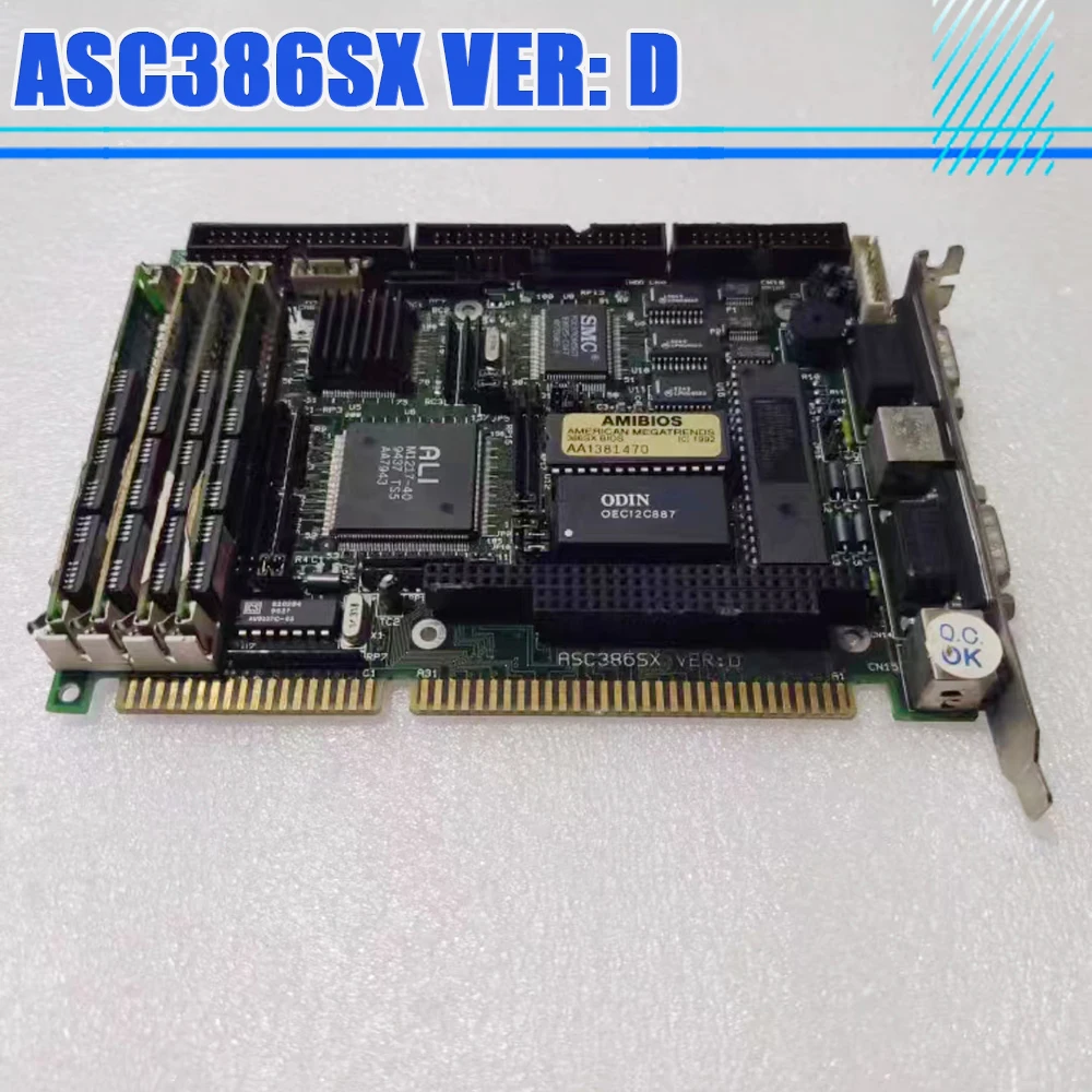 

Промышленная панель управления Half Long Card 386, ASC386SX VER: D