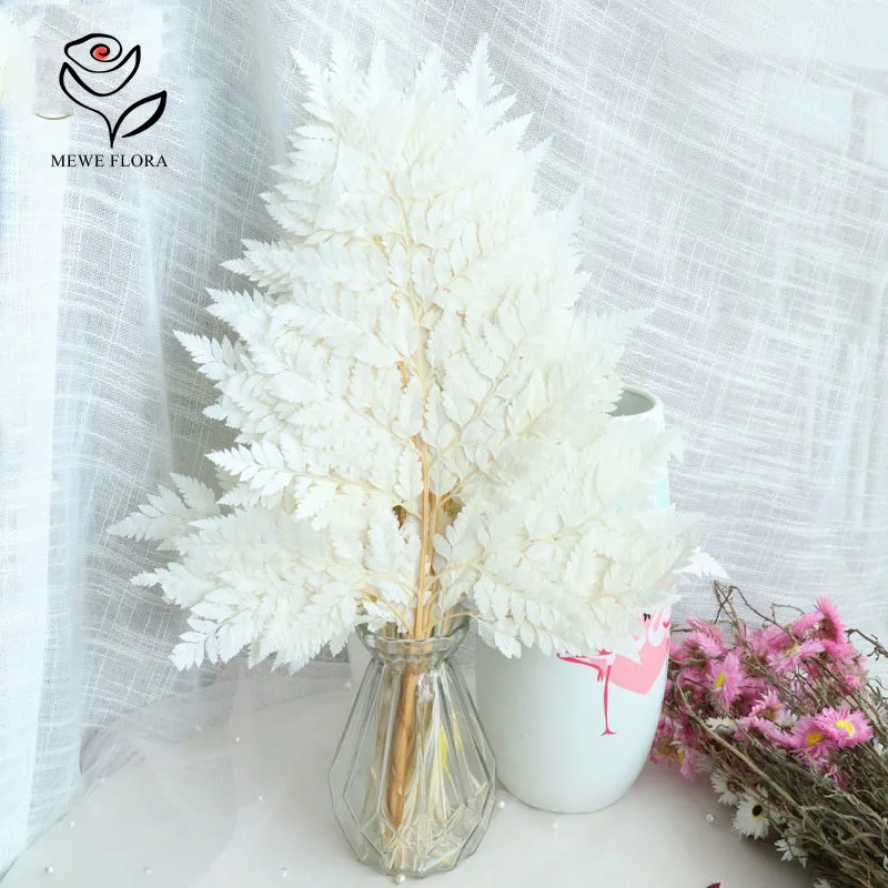 Dried Flowers Natural Goat Tooth Wedding Decorataion Fresh Preserved Flower Fiddlehead Ferns Leaves Plants Boho Home Table Decor - Image 4