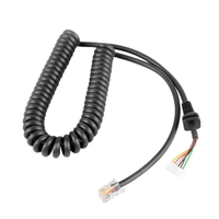 Mic Cable for FT-7800 FT-8800 FT-8900 FT-8900R Car Radio MH-42 Speaker Mic Cable Wire for Yaesu MH-48A6J MH-42B6J Microphone