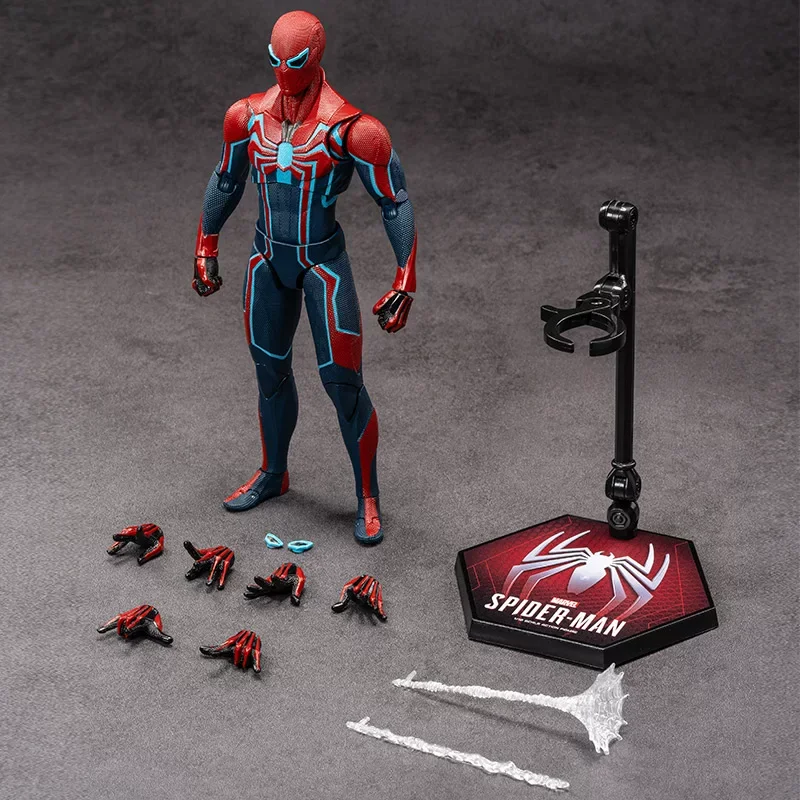 New Zd Toys Licensed Marvel Spider person Velocity Suit Figure PS4 Game Action Figures Collectible Model Toy Surprise Gift