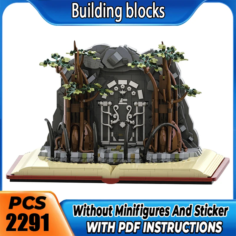 Exquisite Building Blocks Magic Gate Entrance Building Block Game Educational Toy for Kid Holiday Gift Christma Toy Assembly Set