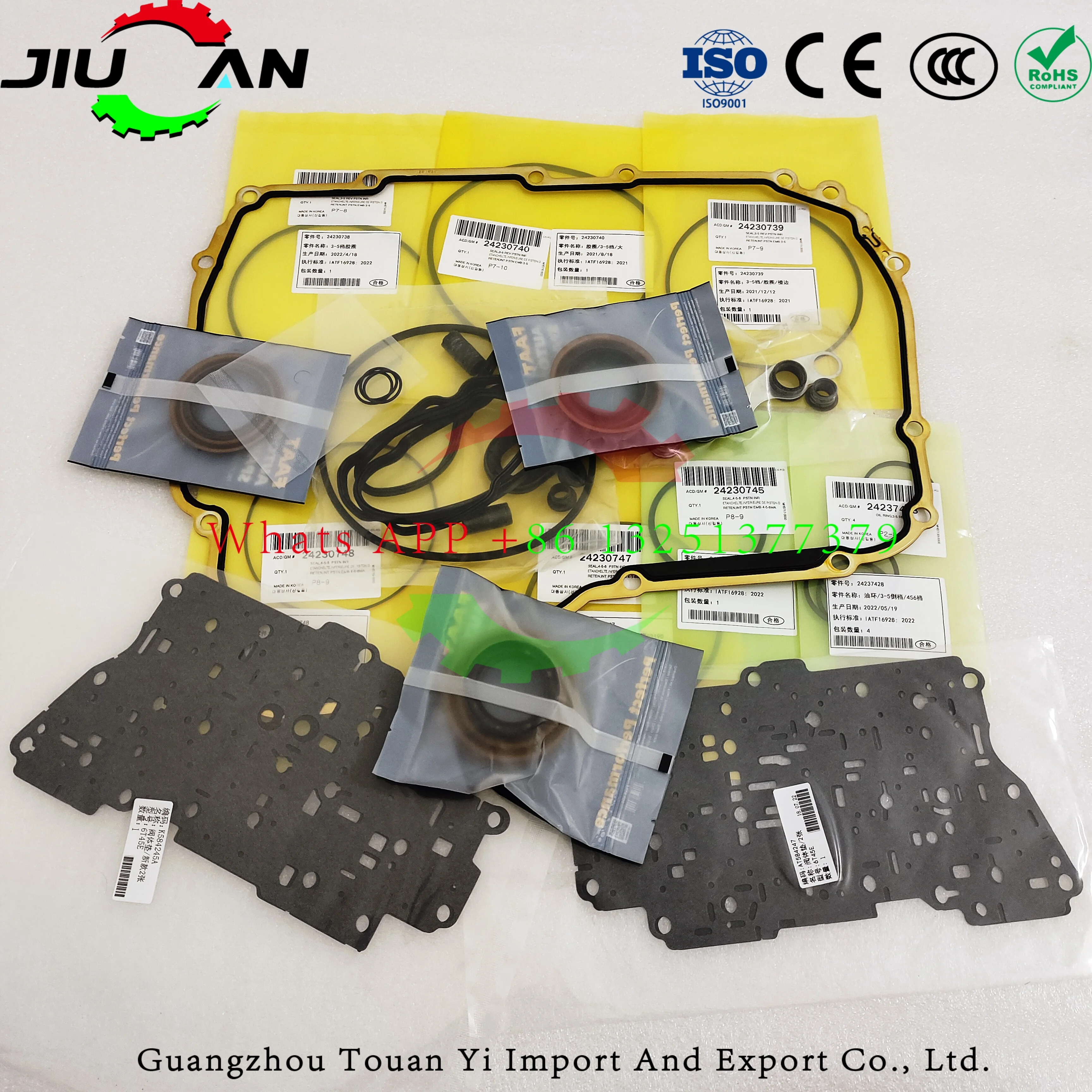 

Gearbox Repair Kit 6T40E 6T45E 6T40 6T45 Clutch Overhaul Oil Seal Gasket For Saturn,Saab, Chevolet, Opel, Buick