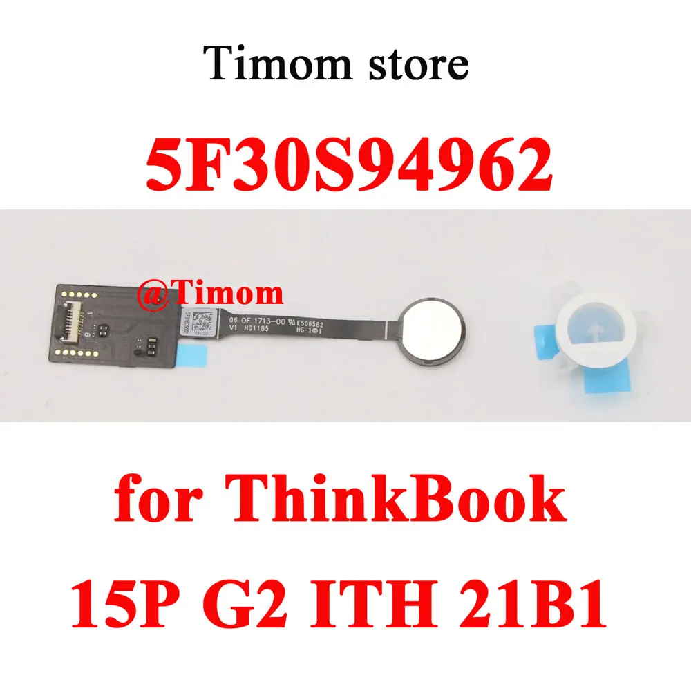 for ThinkBook 15P G2 ITH 21B1 Lenovo K4e-ITL Original New Laptop Fingerprint Recognition Reader Board 5F30S94962