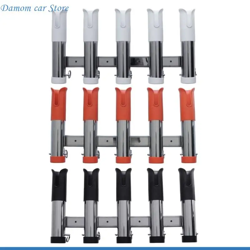 

A2UC Universal Boat Fishing Rod Holder Stainless Steel Clamp On Fishing Rod Hold