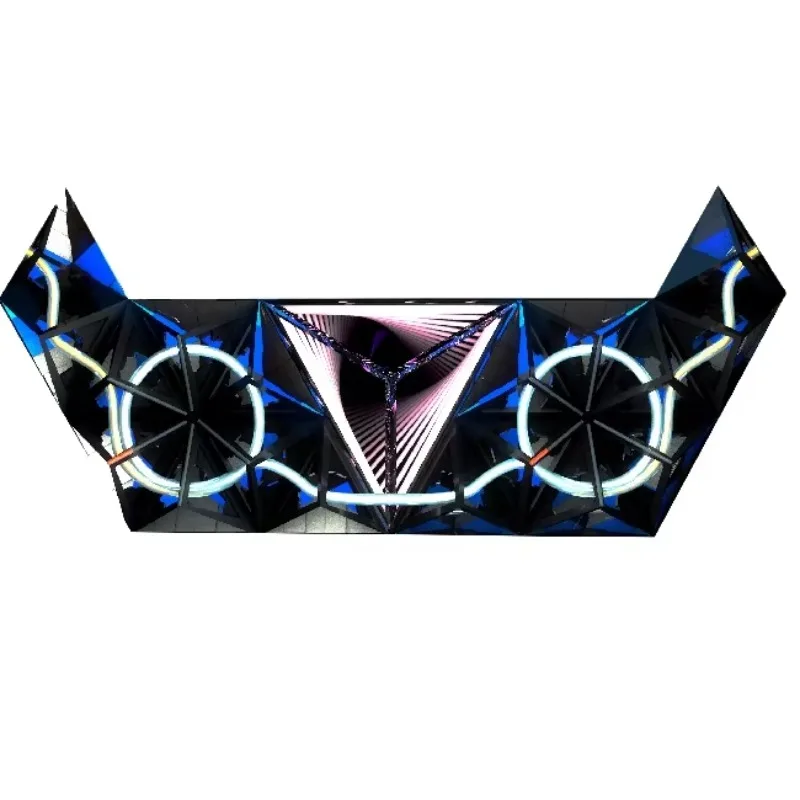 Customized Full Color LED DJ Table Display Personalized Shape Screen High Definition Panel for Bar DJ Booth