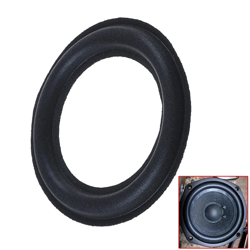 1pc Audio Active Speakers 4.5 Inch Speaker Foam Surround Foam Edge Sponge Speaker Repair Parts Accessories
