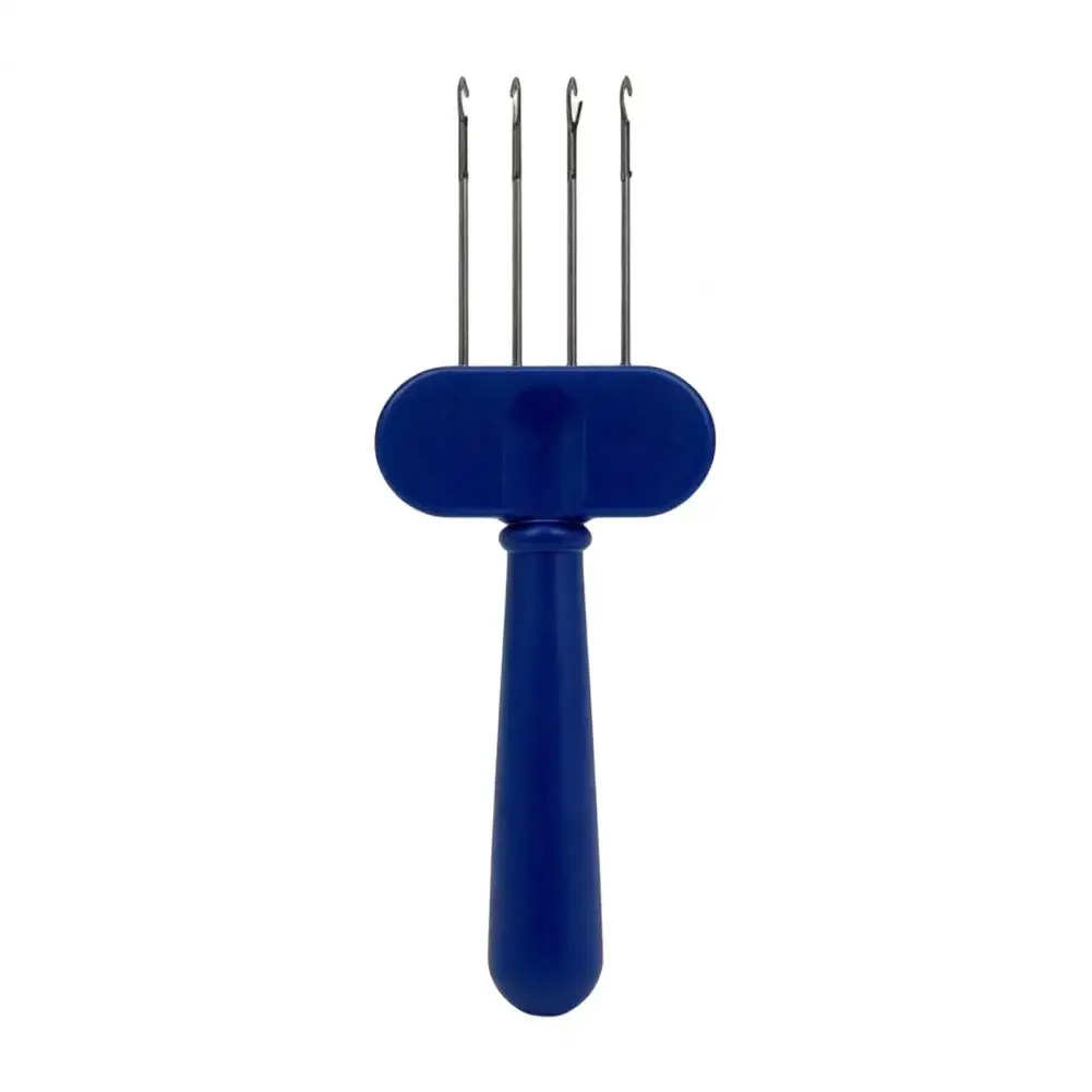 Diy Knitting Tool 3/4 Latch Hook Tool Set Diy Cord Knitting Needle Edging Binding-off Crochet Accessory for Yarn Weaving Craft