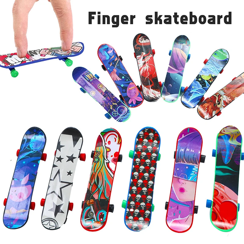 

10 шт., игрушки для скейтборда, креативные накладки на пальцы, игрушки для детей, сувениры на день рождения, школьный подарок, кусочки, наполнитель