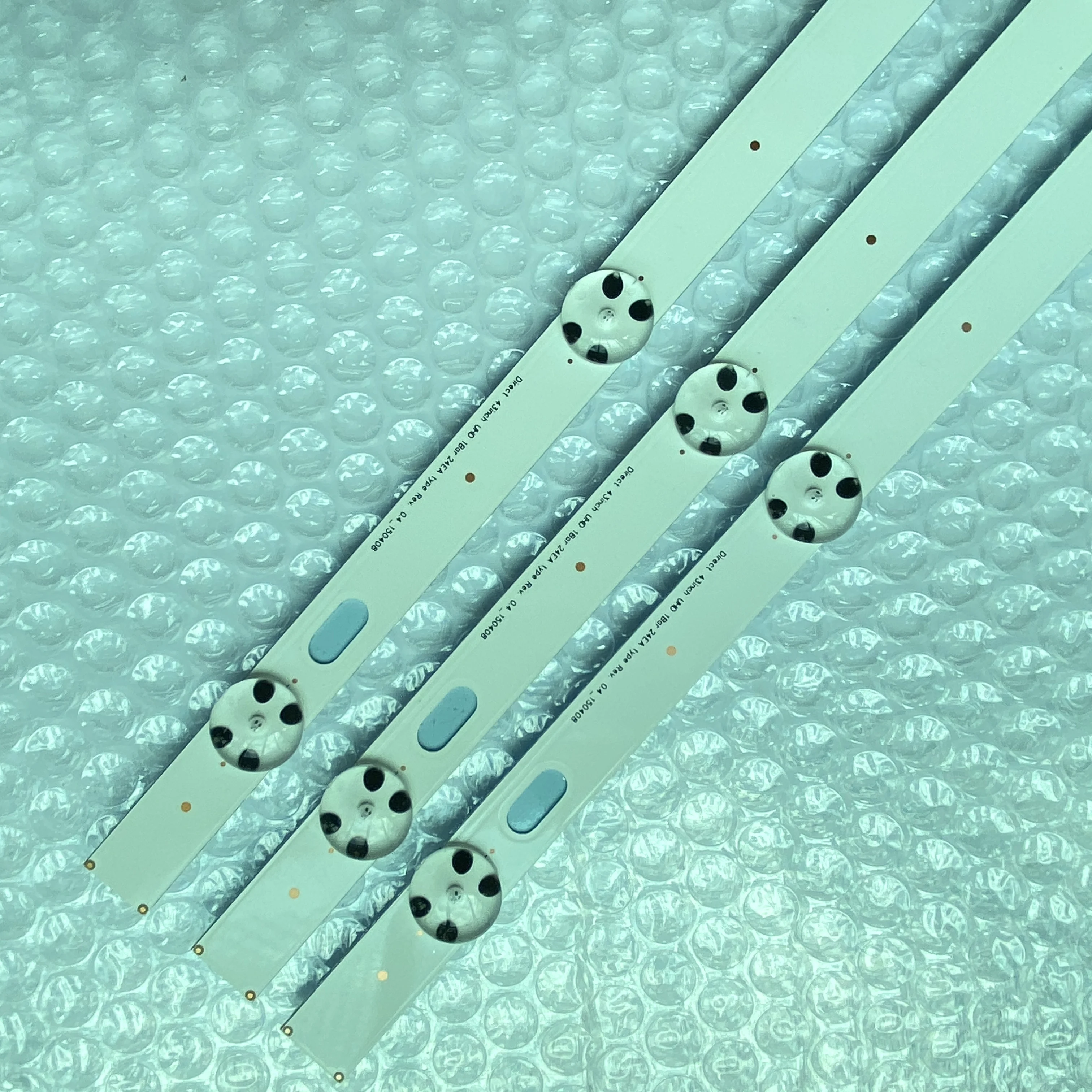 

3pcs 8Lamps LED Backlight Strip For 43UH6030 43UF6400 UF64_UHD_A 43LH60FHD 43UF6407 43UH610V 43UH619V 43UH620V 43UH603V