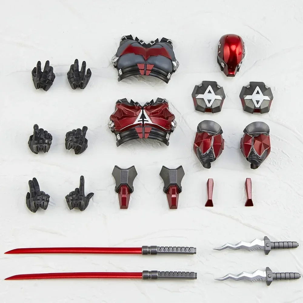 New AMAZING YAMAGUCHI Arkham Knight Batman Action Figure Red Hood Robin Jason Todd Figuarts Game Model Toy Collection Kids Gift image 5