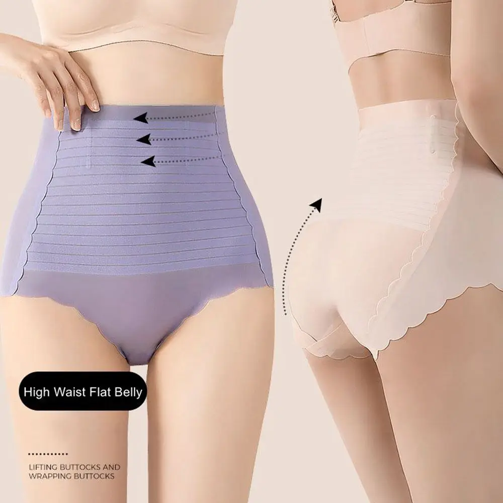 

Women Body Shapers High Waist Control Panties Flat Belly Tightening Underwear Sliming Hip Lift Briefs Breathable Shapewear New