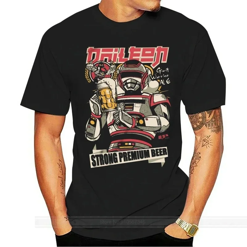 

JASPION DAILEON BEER T Shirt Black Size cotton tshirt men summer fashion t-shirt euro size