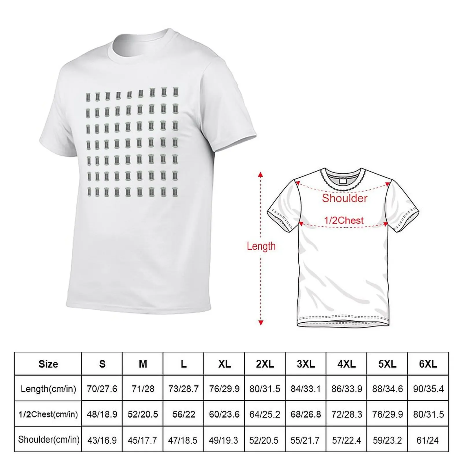 Sewing Pattern T-Shirt Halloween Theme T-Shirt