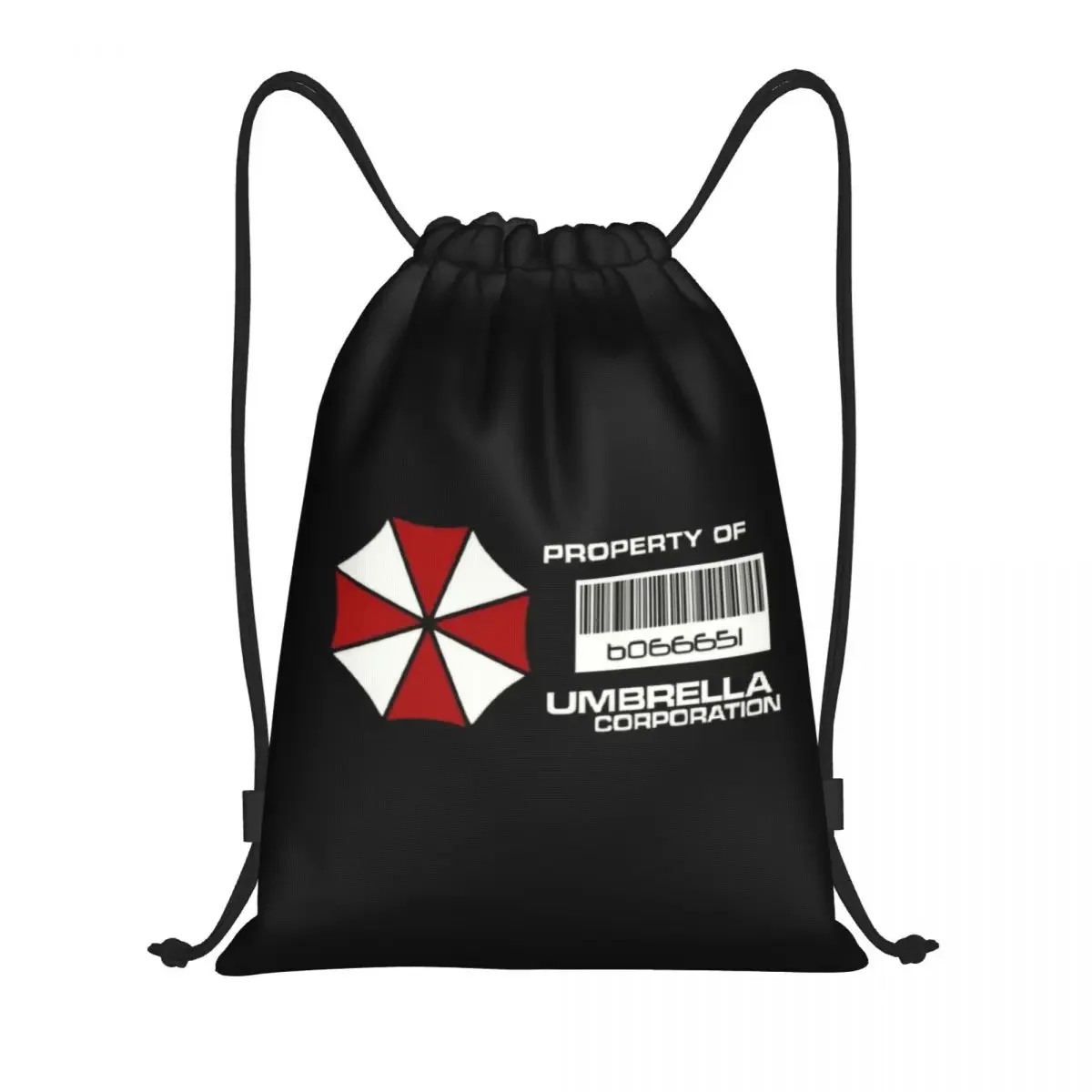 Custom Umbrellas Corporations Movie Game Cosplay Drawstring Bags For Training Yoga Backpacks Women Men Sports Gym Sackpack