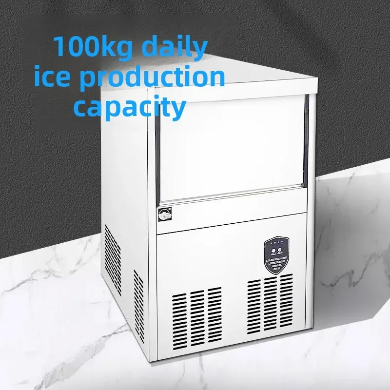 Ice Ice Machine Commercial Fully Automatic Milk Tea Shop Machine Small Commercial CrescentCube Machine
