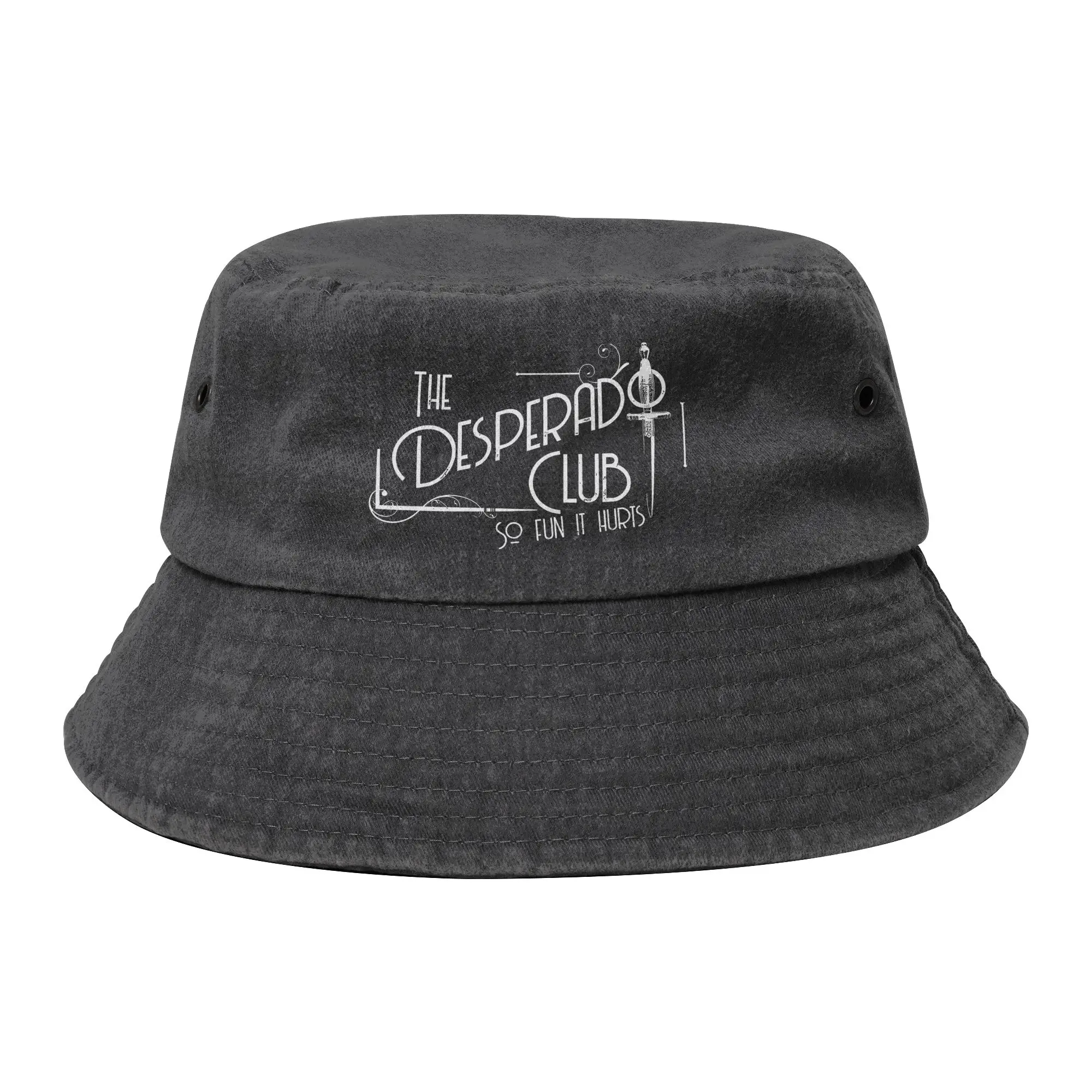 The Desperado Club So Fun It Hurt Dungeon Crawler Carl Bucket Hats for Woman Floppy Hat for Fishing Caps Irish Country Hat